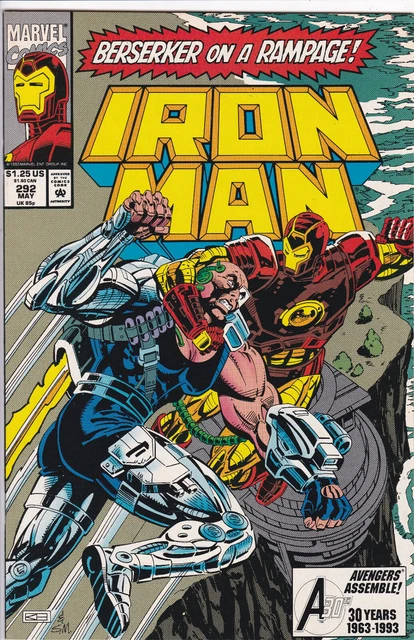 Iron Man #292 , Vol. 1 (1968-1996) Marvel Comics