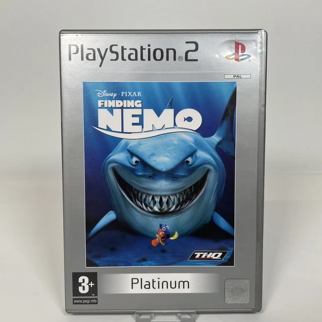 DISNEY PIXAR FINDING Nemo Platinum Sony PlayStation 2 PS2 Game + Manual