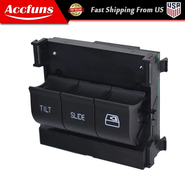 For Ford F-550 Super Duty 9L3Z15B691DA Rear Sliding Window Switch Sunroof Switch