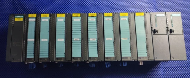 Komplette SIMATIC S7-300 SPS, 2xCPU 312 mit Speicherkarte, 1xProfibus DP