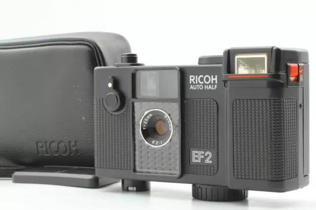 New Seal [Near MINT Case] Ricoh Auto Half EF2 Half Frame Film Camera From JAPAN
