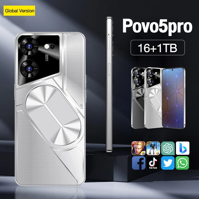 2024 NEW 4G 5G Unlocked Android Smartphone Dual SIM Mobile Smart Phone