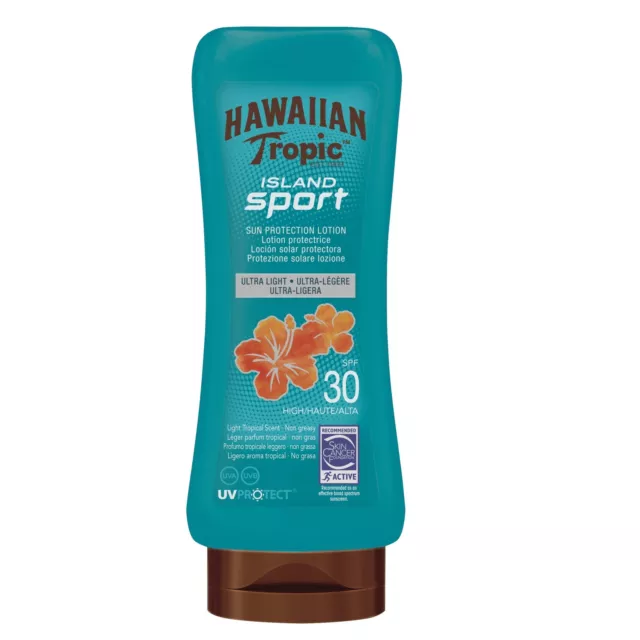 Hawaiian Tropic Lotion Island Sport SPF 30