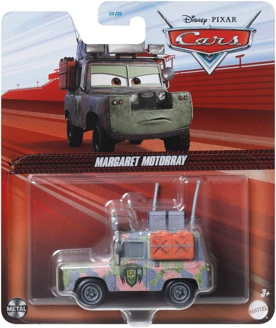 DISNEY PIXAR CARS Diecast Margaret Motorray Land Rover Hunter Toy ...