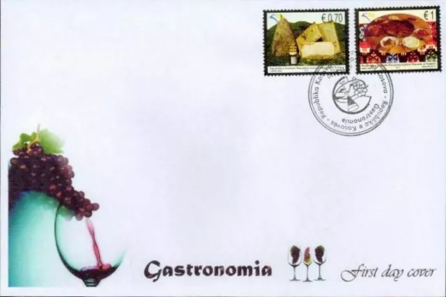 Kosovo Stamps 2010. Kosovo Gastronomy. FDC MNH