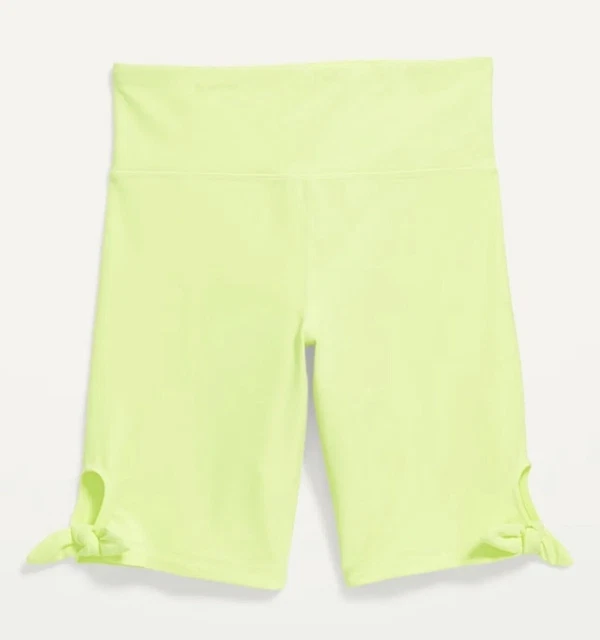 Old Navy Girls Size XL (14-16) High Waisted Powersoft Side Tie Bike Shorts $20