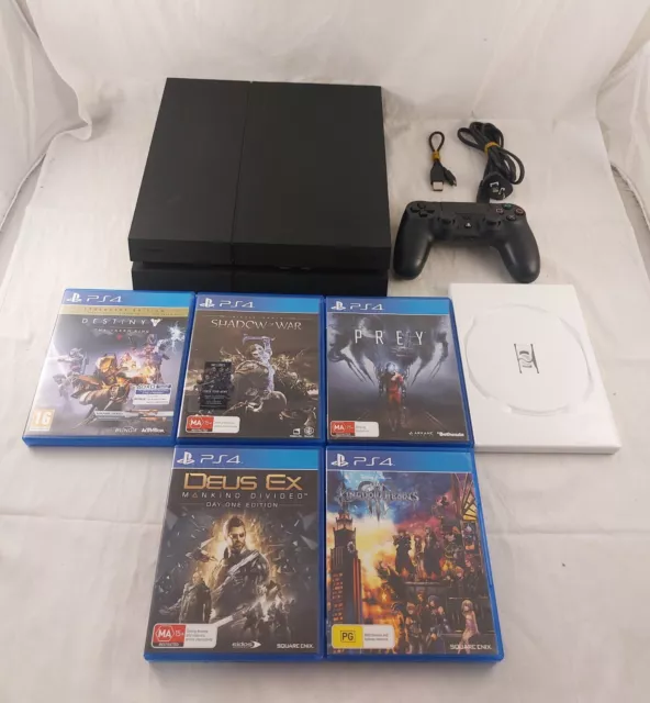 Sony PlayStation 4 PS4 500GB Console + Controller & Games Bundle