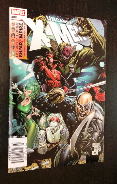 UNCANNY X-MEN #482 (Marvel Comics 2007) -- NEWSSTAND VARIANT -- FN