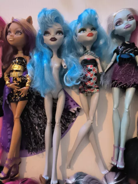 Lote De 12 Muñecas Y Varios Accesorios De Monster High 3