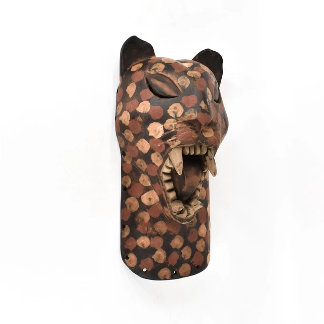 Songye Leopard Mask Congo African Art