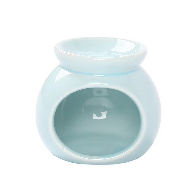 Quemador de aroma de porcelana aceite esencial resistencia mini portavelas cerámica artesanías