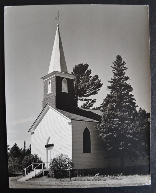 Foto Analogica Di John Weber 1960 Holy Redeemer Church Eagle Harbor Michigan