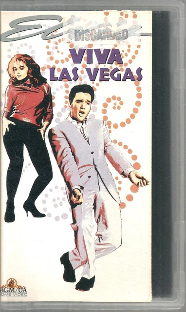 VIVA LAS VEGAS VHS 1992 Elvis Presley Ann-Margret Cesare Danova course ...