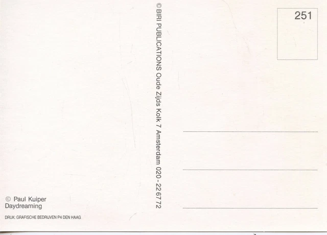 Cpsm / Postcard / Cat / Illustrator / Paul Kuiper 2