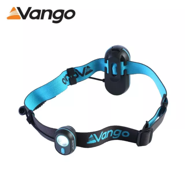 Vango Volt Headtorch - Camping Night Lighting Hiking Fishing- 2023 Model NEW