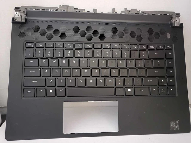 OEM DELL ALIENWARE M15 R5 R6 R7 Palmrest US English Backlit Keyboard ...
