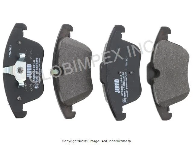 JAGUAR (2006-2014) Brake Pad Set FRONT OEM JURID + 1 YEAR WARRANTY