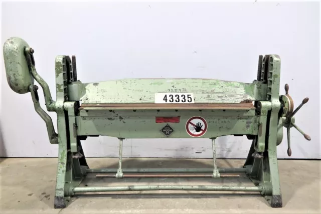 Abkantbank Schwenkbiegemaschine 1500mm 43335