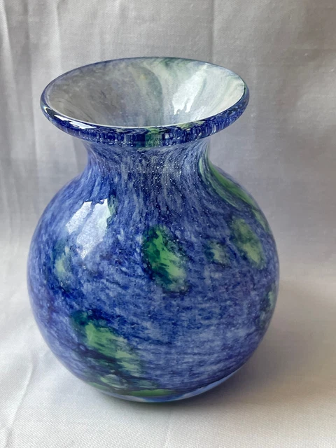 Hémery-Dufouy aîné, vase cornet centre de table en cristal, laiton et
