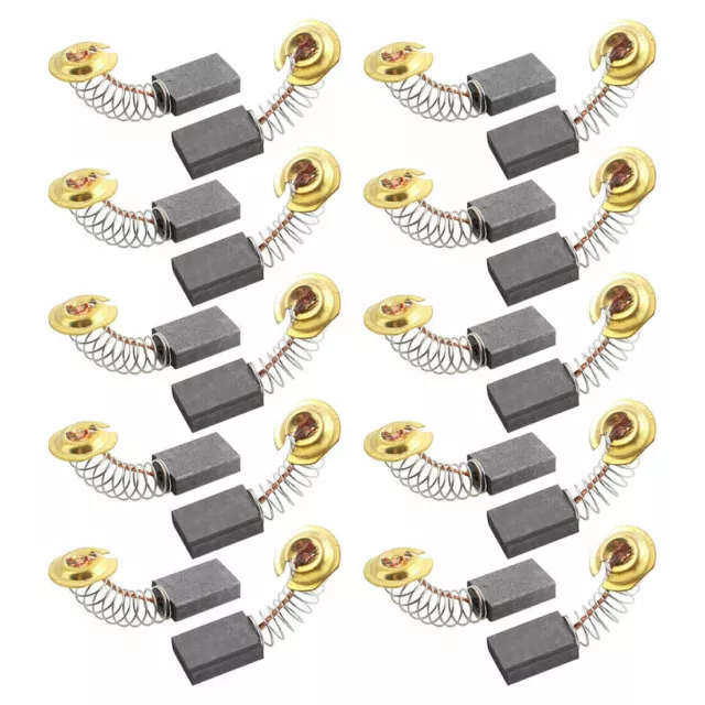 10 Pairs 17mm x 11mm x 5mm Carbon Brushes CB303 for Marble Cutter