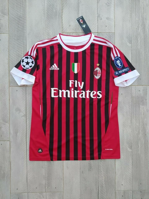 MAGLIA SHIRT JERSEY Home Ac Milan 2011 2012 Scudetto Ibrahimovic 11 Taglia M L EUR 40 00 PicClick IT