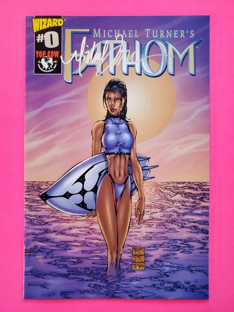 Fathom #0 Wizard Special Edition (NM) Signed: Michael Turner (1998) Top Cow