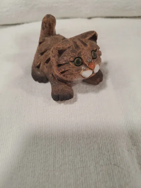 Artesania Rinconada #172B Tabby Cat Retired Vintage Signed