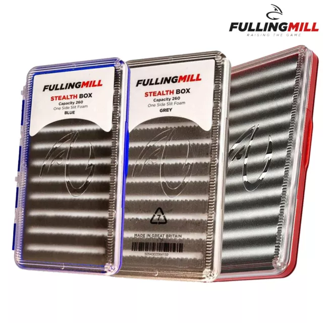 Fulling Mill Stealth Fly Box Holds 260 Flies - Fly Fishing