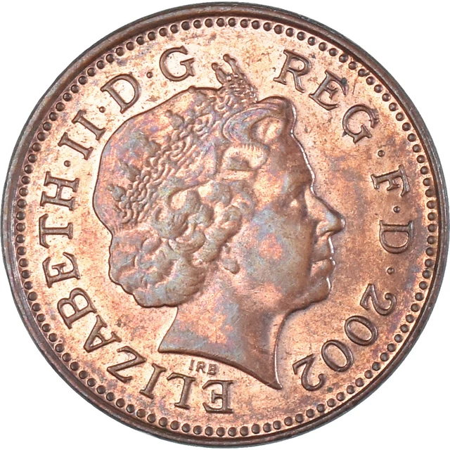[#1340210] Coin, Great Britain, Penny, 2002