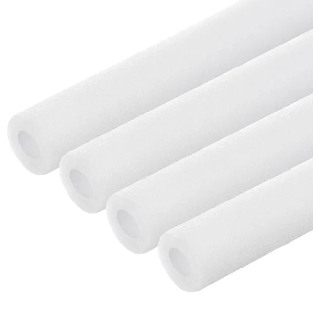 Foam Tube Sponge Protection Sleeve Heat Preservation 20mmx10mmx500mm, Pack of 4