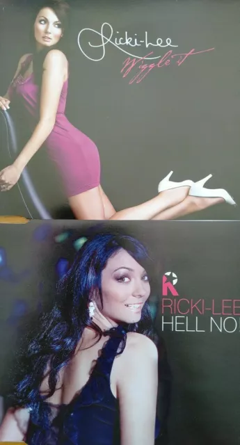 Ricki-Lee CD Single Wiggle It + Hell No VGC Freepost