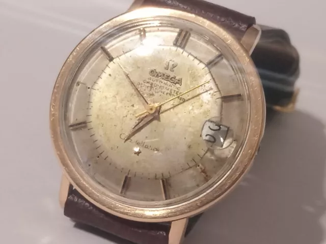 Omega Constellation Automatic Pie Pan Cal.564  Working Circa 1968 Needs Stem!