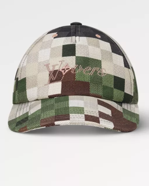 Louis Vuitton X Pharrell Williams Damoflage LV Lovers Cap Hat Size L Brand New