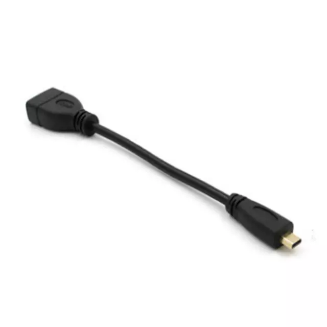 Micro HDMI-compatible Male to HDMI-compatible Female Adapter Connector Cable