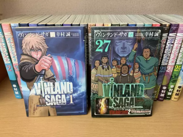 Vinland Saga Japanese Tankobon Vol.1-27 Latest Full Set Manga Comics from  JP NEW