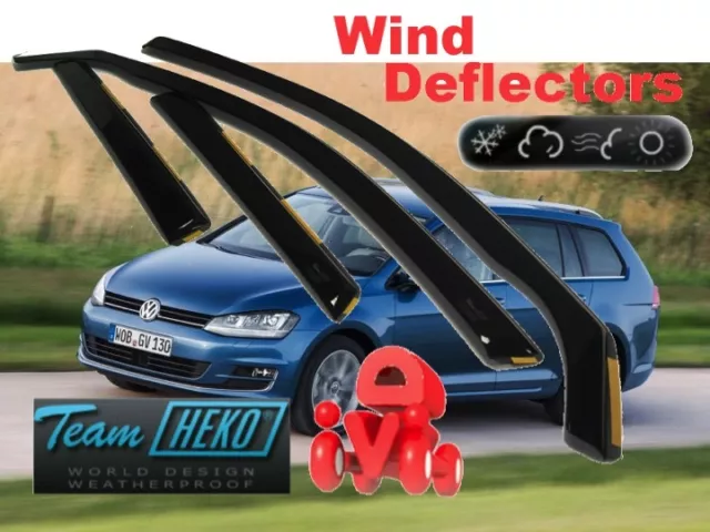 Golf mk7 on sale heko wind deflectors