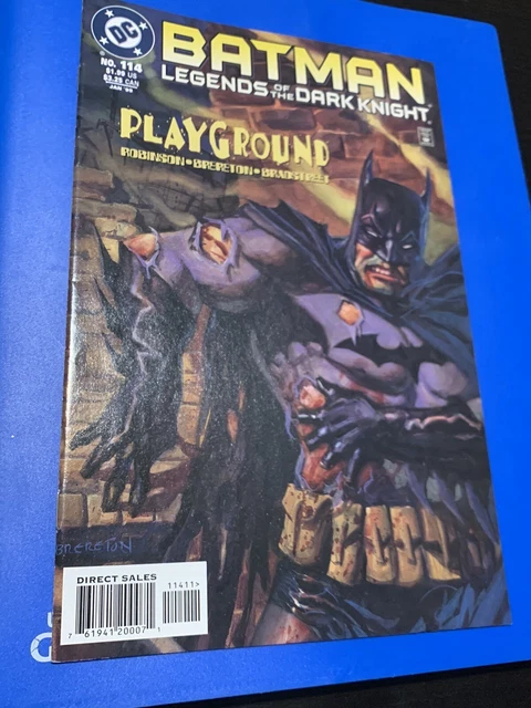 Batman: Legends of The Dark Knight #114 (1999) vf / nm condition comic / st14