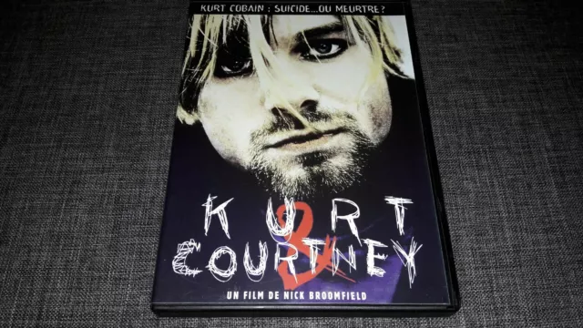 KURT & COURTNEY -  Dave Grohl, Kurt Cobain, Krist Novoselic. Documentaire (DVD)