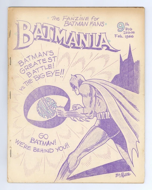 Batmania #9 GD+ 2.5 1965