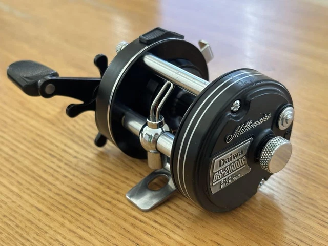 Daiwa Millionaire GS-2000C リール 隠れた名機】ダイワのミリオネア2000Cはエッグシェイプでカッコ