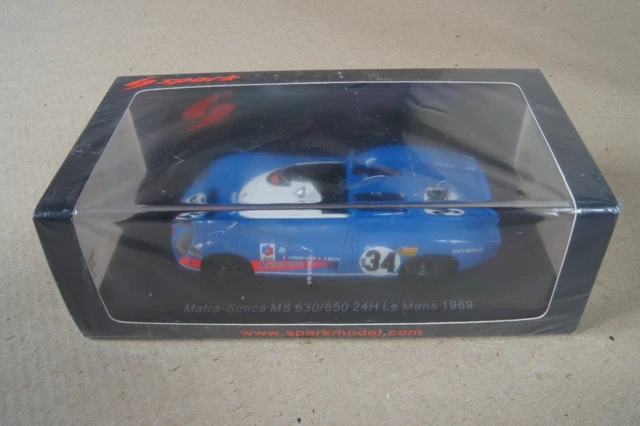 Bizarre Bz123 Matra Ms630/650 #35 Le Mans 1969 1:43