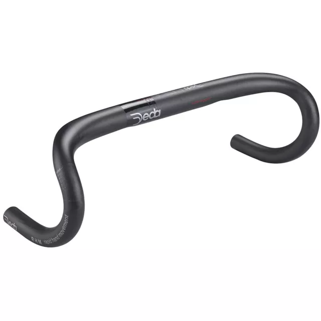 Manillar de carbono para bicicleta de carretera Deda Elementi Superleggera negro/blanco - 42/44/46 cm