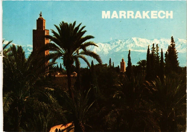 CPM Marrakech- Koutoubia et grand Atlas MAROC (880624)