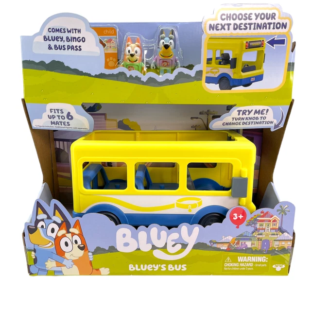 BLUEY S BUS VEHICLE And Figures Pack With Bluey And Bingo 2 5 3 BLUEY S BUS VEHICLE And Figures Pack With Bluey And Bingo 2 5 3