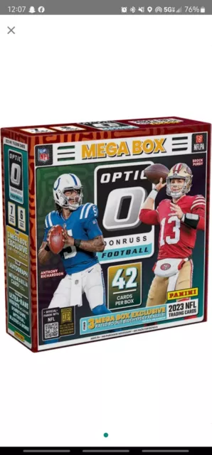 2023 Panini Donruss Optic NFL Football Mega Box PRESALE