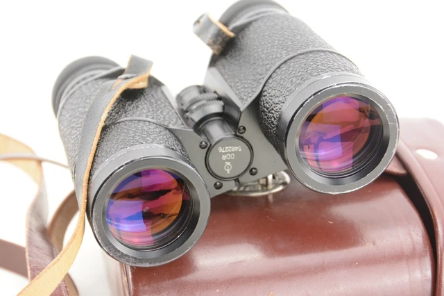 ANCIEN TÉLESCOPE CARL Zeiss Jena Deltrintem 8 X 30 1 Q Inclus Étui Sac EUR 116,67 - FR