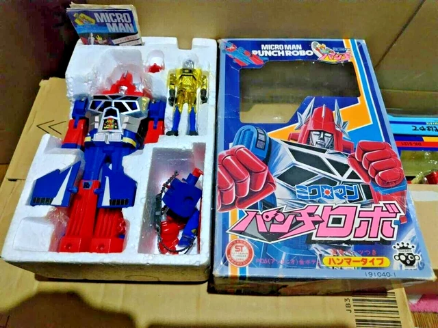 Figurine Takara Microman Gun Robo M1910 Vintage - Transformers G1