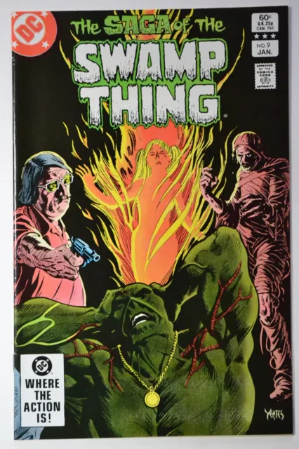 The Saga of the Swamp Thing Vol.1 # 9 January 1983 VF/NM DC Comics