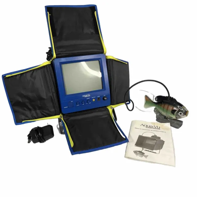 Aqua-Vu Scout XL Fish Camera w/100' Cable, 7" Screen and IR Lighting