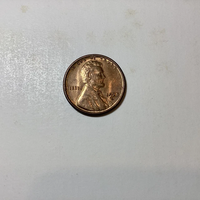 1925 S - Lincoln Wheat  Penny   Rd